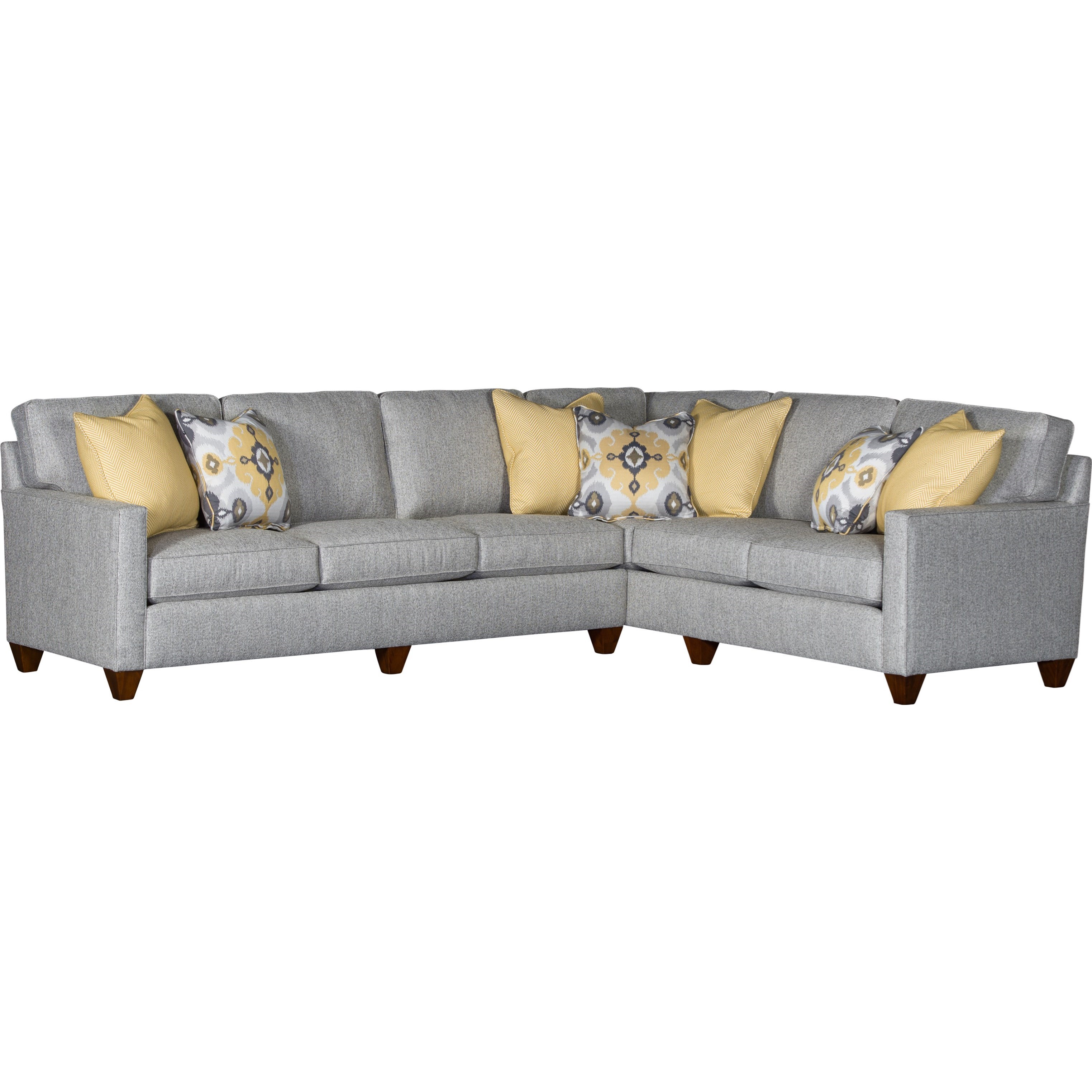 Mayo 3830 2 Piece Sectional with Track Arms Story & Lee Furniture